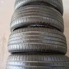طقم كفرات كومهو كوري 205 55 16