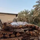 أصحاب المندي توفر كرب وجذوع النخيل 5 ريال فقط