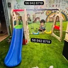 مرجيحه وزحليقه وبيت أطفال بلاستيكيه متوفر توصيل تركيب مجاني