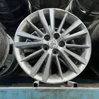 جنوط كرولاء مستعمل اصلي وكاله مقاس 16 مديل 2016