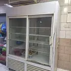 ثلاجة كبيرة الحجم تشتغل تحتاج فريون و تعديل مروحة