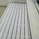 سرير جديد مع مرتبه و مرتبه نفر ونص