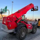 رافعه تلسكوبيه تلي هندر بوم لودر 17متر jcb للايجار سفتي