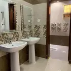 للايجار شقة اربع وصالة حي الرمال السعيدان