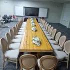 تاجير طاولات طعام مستطيله مع الكراسي
