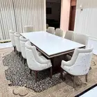 تفصيل سفر طعام رخام مع الديكور شاشه