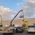 تاجير رافعه كرين بوم ترك ونشات رافعات