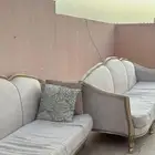 كنب بيج كامل شبه جديد للبيع