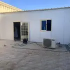 تركيب غرف سندوتش بل تركيب ملاحق سندوتش بنل تركيب مظلات سوات