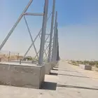 تركيب وتنفيذ أسوار إعلانية