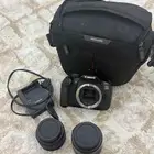 canon 650d. camera 50mm lens 18-55mm lens