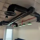 Ducted air conditioner and duct installation