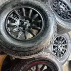 كفرات شاهين مع جنوط برايد اصدار الجديد 6 مسمار مقاس 17