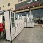 مطبخ شبه الجديد رخام جلكسي شامل التوصيل والتركيب