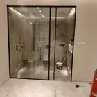 حاجز شاور قزاز للحمام شاور زجاج سحاب