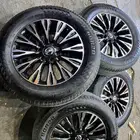 جنوط بلاتينيوم مقاس 20 مع كفرات صيني مقاس 275.60.20 تاريخ 25