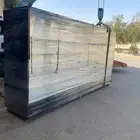 ثلاجة عرض جديده بدون كمبريسر اربعة متر