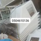 غطاء مكيف خارجى غطاء شفات خارجى فبر جلاص شبك تيك