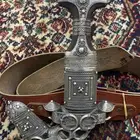 خنجر جنبيه صب فضه قرن