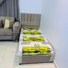 single sized bedframe and mattress available