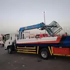 بوم تراك 3طن ونش للايجار باسكت لرفع