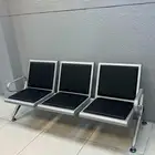كرسي انتظار جلد و كرسي انتظار بدون جلد