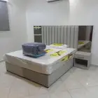 شقق للايجار مفروش غرفه ودورة مياه استديو المنتزه الخرج