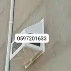 تركيب غطاء مكيف ه  صندوق فيبر اجلاس شباك الغرفه شبك حمام شفا