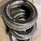 كفرات دنلوب ياباني مقاس 285.65.17 تاريخ 2023