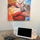 جهاز بلايستيشن المحمول psp لون سلفر