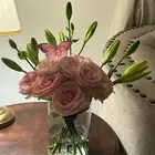 فازه ورد طبيعي