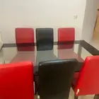 طاولة سفرة مع كراسي