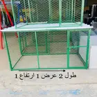 للبيع قفص بقلاوه شبك طيور ماعز قزمي ارانب قطط
