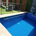 حداد استيل استانلس جميع زجاج مسابح