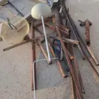 حديد للبيع و سخانه و مضخة غسيل سيارة نضيفه