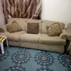 كنب امريكي قديم اصلي نظيف ومرتبتين