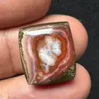 حجر الدم اليماني قص مربع