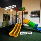 مراجيح مع زحاليق للالطفال