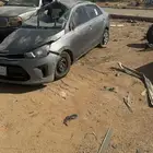 للبيع كيا موديل 22 مصدومه