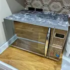 ثلاجهه صغيره وماكرويفف جديدد ونظيف