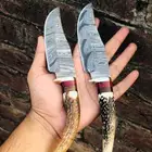 سكاكين دمشقيه بمقبض قرن غزال