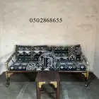 لبيع كراسي الحديد للجلسات الخارجية جاهزة