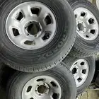جنوط فتك اصلي مقاس 16 مع كفرات رودكس صيني مقاس 275 70 16
