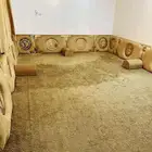 مجلس عربي تقليدي مع الفرشه والستارة
