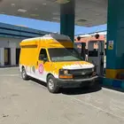 سيارة ايسكريم سافانا موديل 2008للبيع او للإيجار