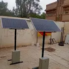 منظومة طاقه شمسيه لإنارة حفريات الطرق