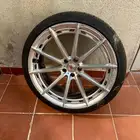 للبيع جنوط فوستن مقاس 21 اصلية بكفراتها