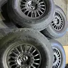 جنوط برايد جيب لند كروزر 5 مسمار مع كفرات بالون ديرو 900 17