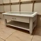 طاولة نجارة مع درج سحب ومساحة تخزين تحت