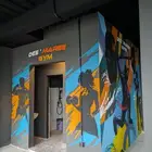 رسم نادي رياضي GYM
